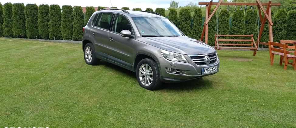 Volkswagen Tiguan cena 28300 przebieg: 275000, rok produkcji 2008 z Ostrów Wielkopolski małe 154